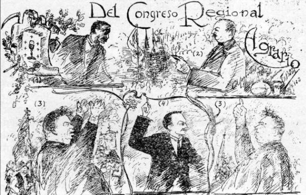 Oradores Congreso Regional Agrario Tui 1922